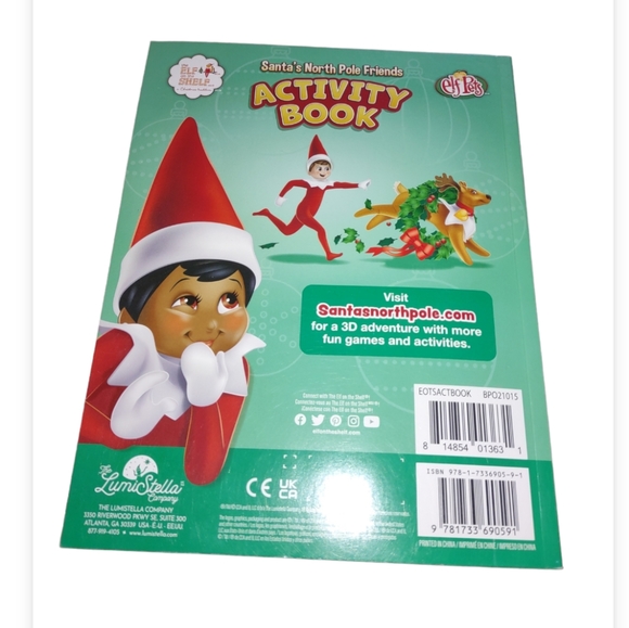 NEW The Elf on the Shelf Activity Book - Picture 2 of 7